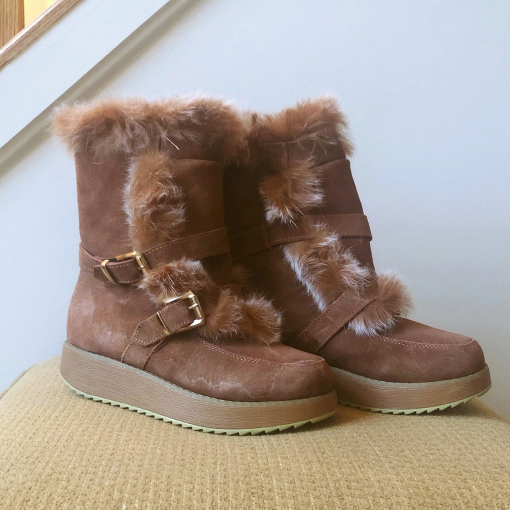 Eskimo Style Fur Boots